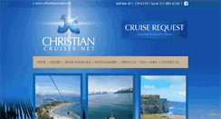 Desktop Screenshot of christiancruises.net